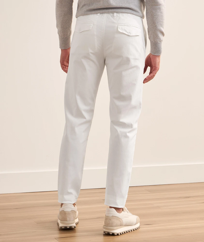 Nos Drawstring Stretch-Cotton Joggers