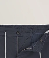 Nos Drawstring Stretch-Cotton Joggers
