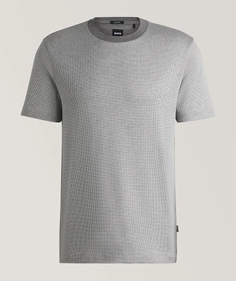 Tiburt Jacquard Cotton-Blend T-Shirt