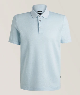 Linen-Cotton Polo
