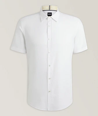 Stretch-Linen Shirt