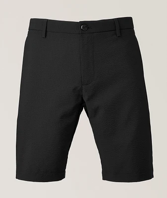 Oasis Satellite Seersucker Bermuda Shorts