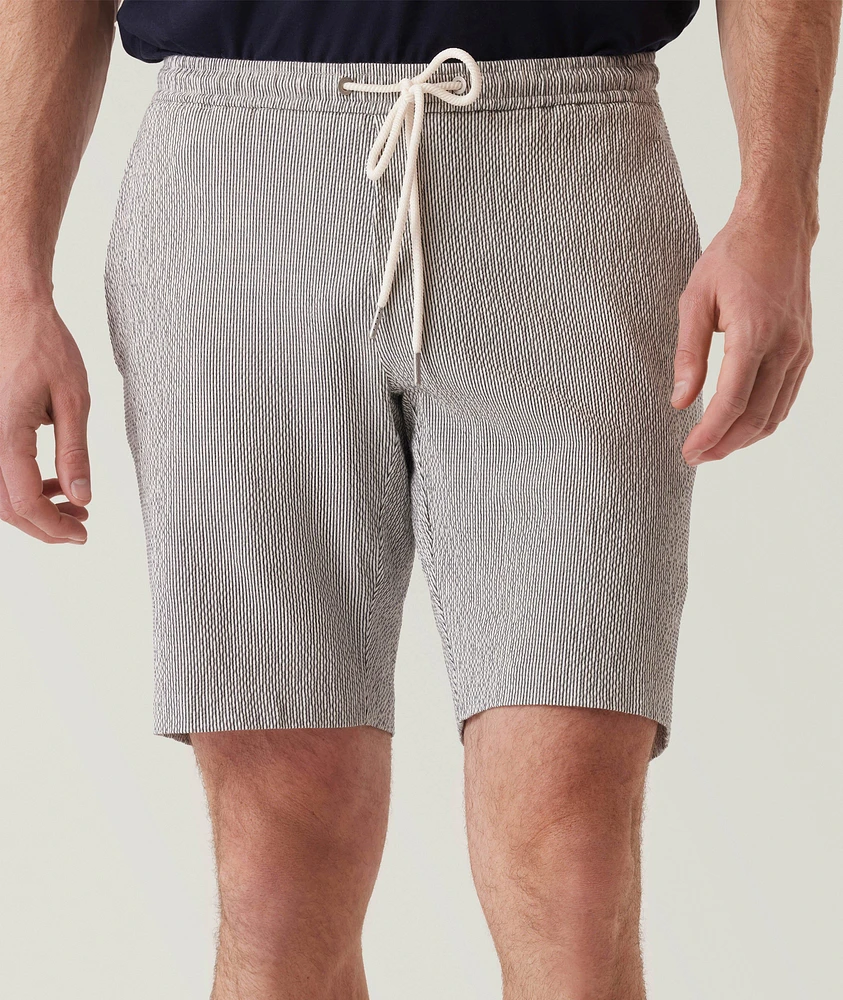 ‌Infinity 360 Seersucker Stripe Bermuda Shorts