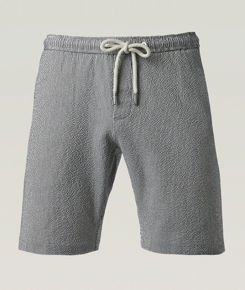 Infinity 360 Seersucker Stripe Bermuda Shorts