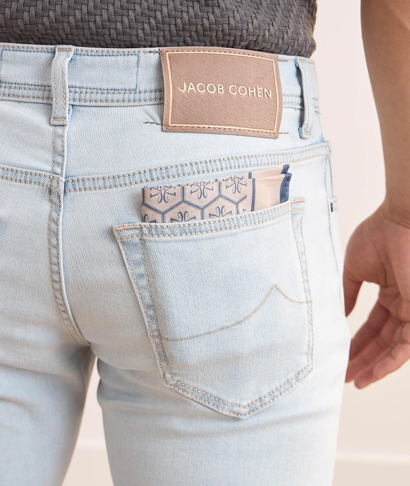Bard Stretch-Cotton-Tencel Slim-Fit Jeans