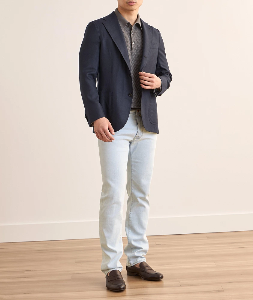 Bard Stretch-Cotton-Tencel Slim-Fit Jeans