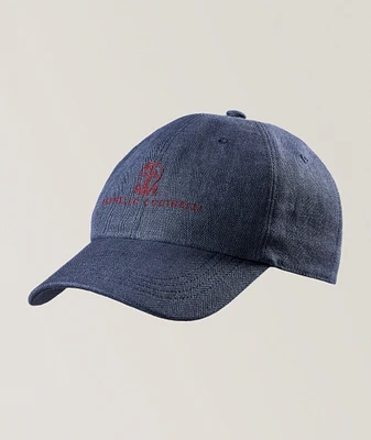 Linen Baseball Cap