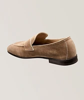 Suede Penny Loafers