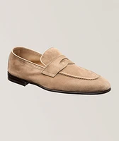 Suede Penny Loafers