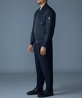 Emilio Satin Bomber Jacket