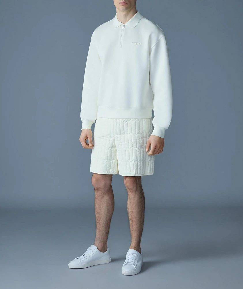 Felix Half-Zip Double-Face Sweater