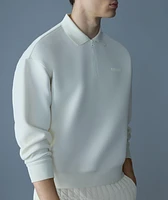Felix Half-Zip Double-Face Sweater