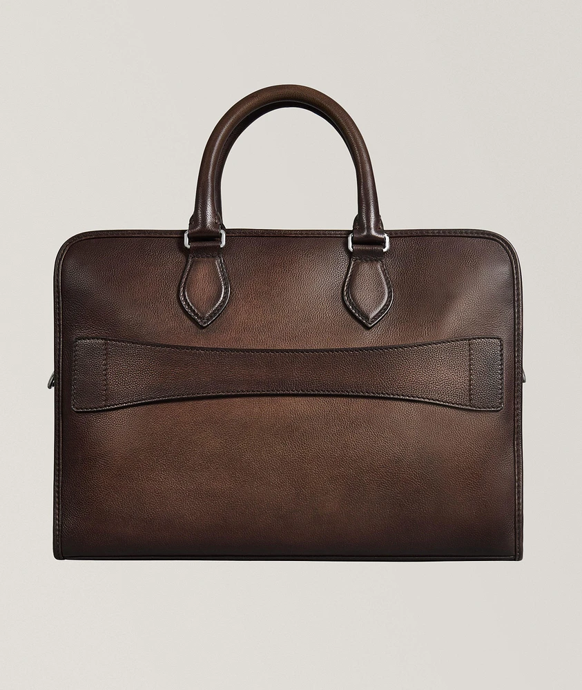 Un Jour Mini Leather Briefcase