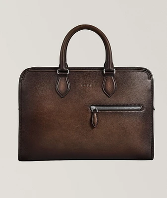 Un Jour Mini Leather Briefcase
