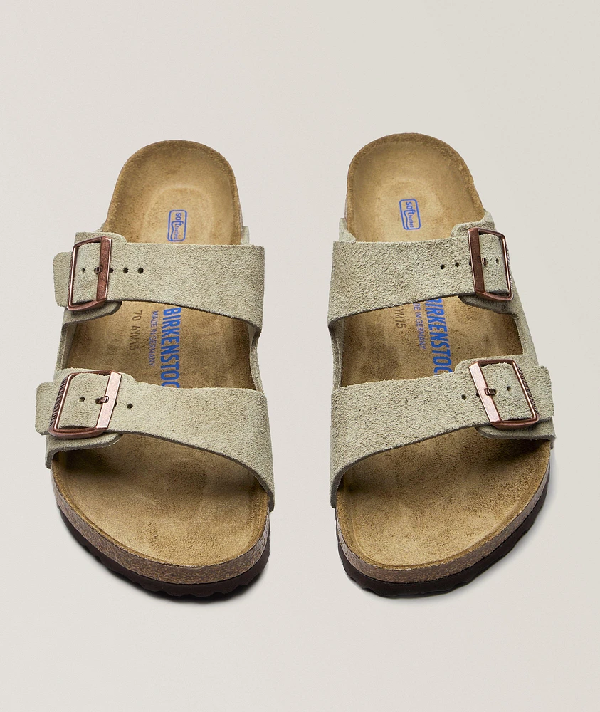Arizona Suede Soft Footbed Sandals