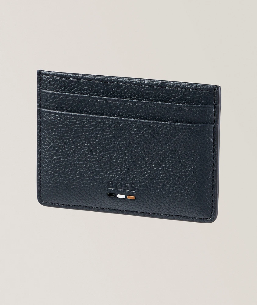 Ray Faux Grain Leather Cardholder