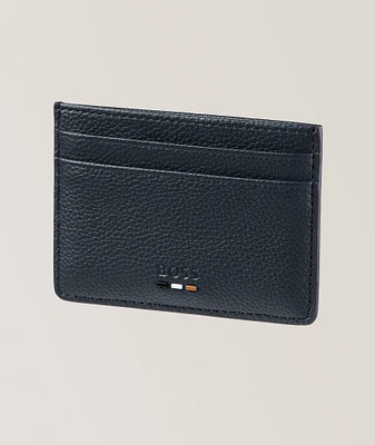 Ray Faux Grain Leather Cardholder