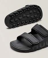 Logo Double-Strap Slide Sandals