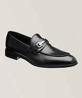 Bentley Double Gancio Leather Loafers