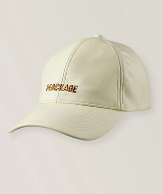 Anderson Leather Logo Cap