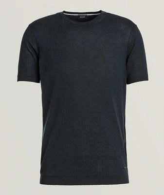 Knit Crewneck T-Shirt