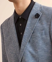 Cotton-Blend Marled Sport Jacket