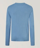Cotton Textured Knit Sweater