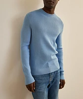 Cotton Textured Knit Sweater