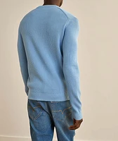 Cotton Textured Knit Sweater