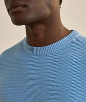 Cotton Textured Knit Sweater