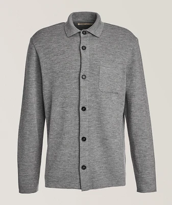 Brera Cashmere-Silk Blend Overshirt
