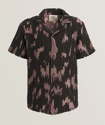 Cuba Crochet Camp Shirt