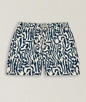 Marbling Printed Swim Shorts