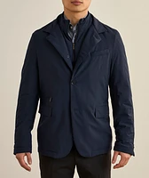 Removable Bib Padded Chore Jacket