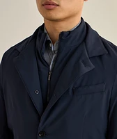 Removable Bib Padded Chore Jacket