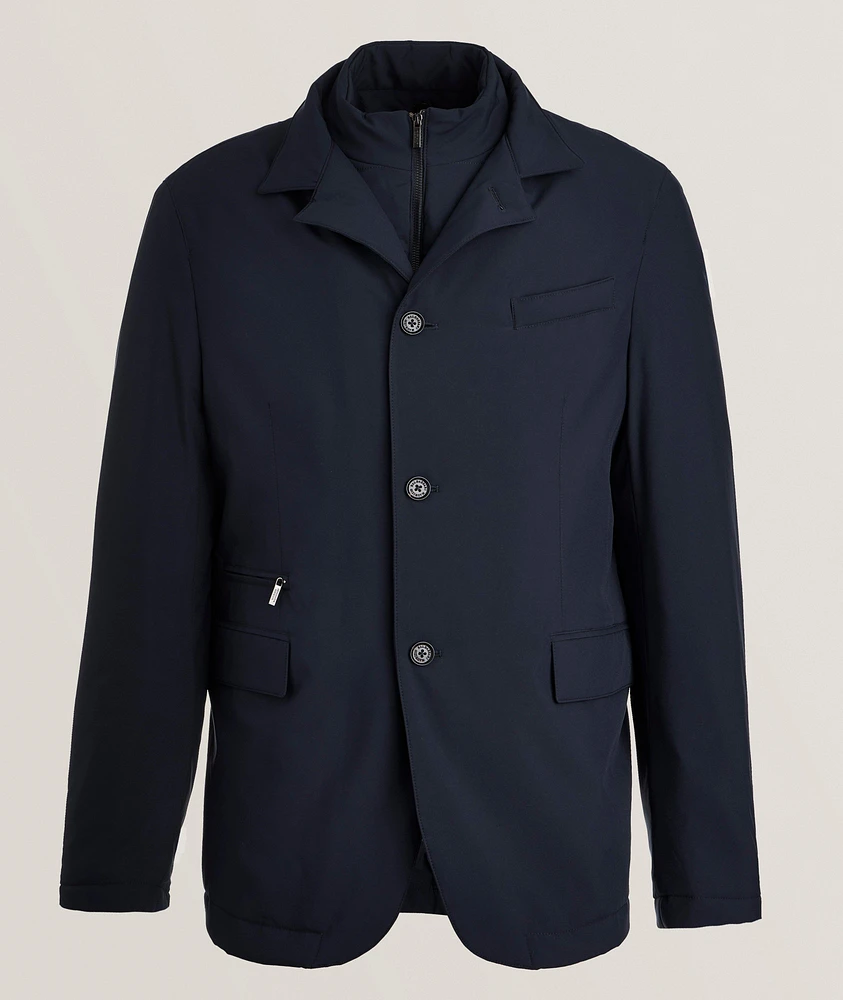 Removable Bib Padded Chore Jacket