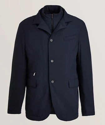 Removable Bib Padded Chore Jacket