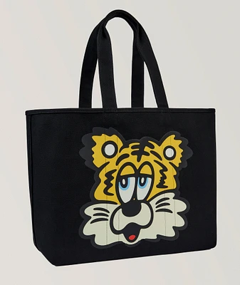 Kenzo Verdy Market Reversible Large Canvas Tote