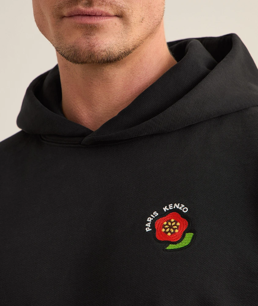 Pop Embroidered Boke Hooded Sweatshirt