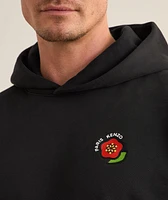Pop Embroidered Boke Hooded Sweatshirt