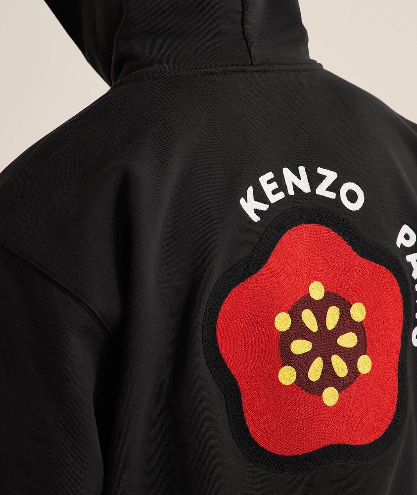 Pop Embroidered Boke Hooded Sweatshirt