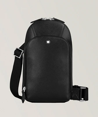 Sartorial Leather Sling Bag 