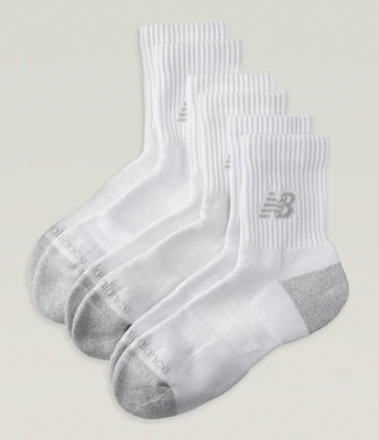 Three-Pack Active Quarter Socks
