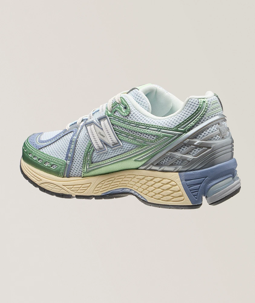 1906R Metallic Mesh Sneakers