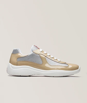 America's Cup Patent Leather & Mesh Sneakers