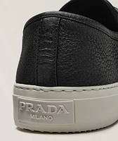 Leather Vulcanized Cap-Toe Sneakers