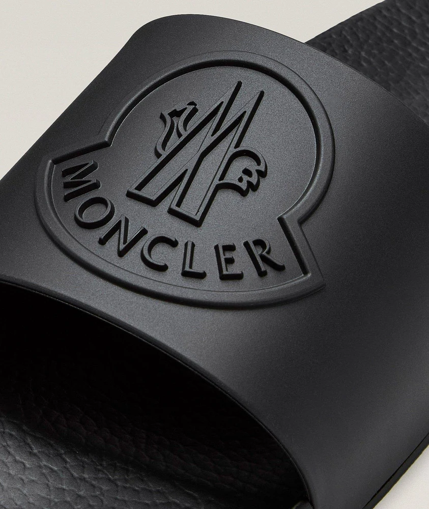 Basile Logo Slide Sandals