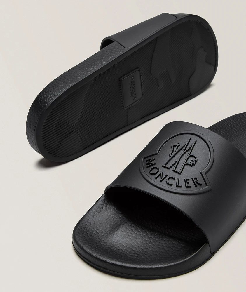 Basile Logo Slide Sandals