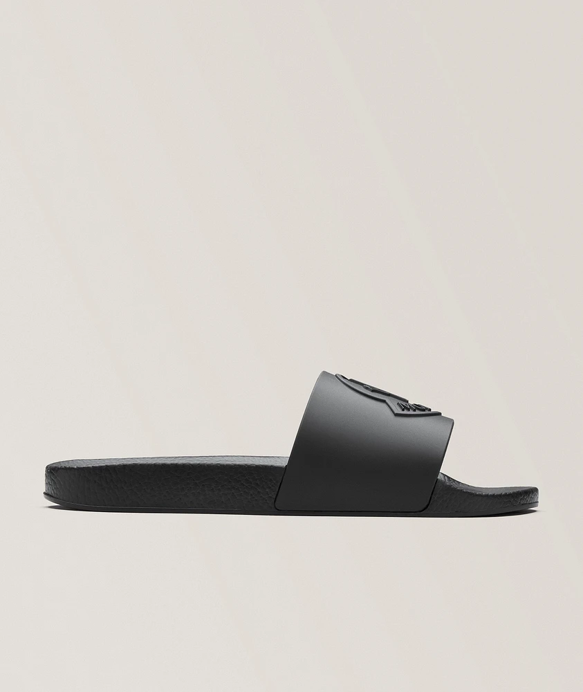 Basile Logo Slide Sandals