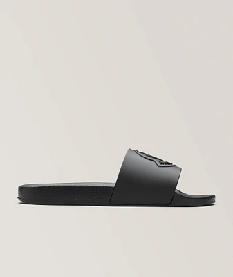 Basile Logo Slide Sandals